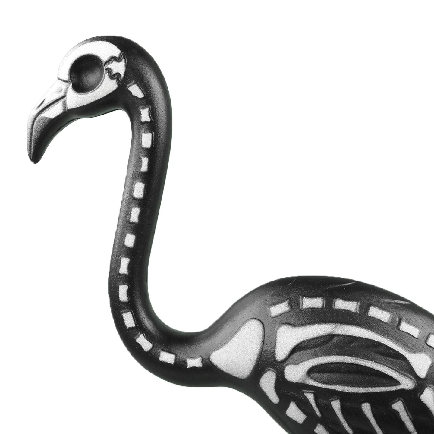 Zombie Skeleton Flamingo Yard Ornaments with Stakes, Pack of 2