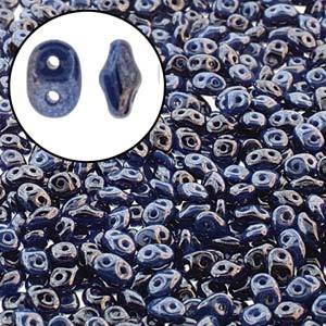 Superduo, Denim Duet Opaque Luster, SD33022-14400, 8 grams
