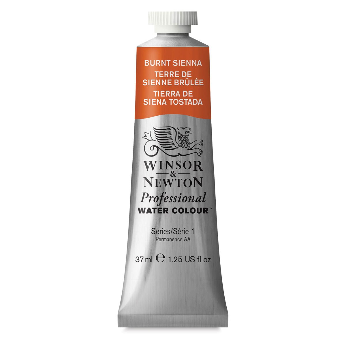 Winsor &#x26; Newton Professional Watercolor - Burnt Sienna, 37 ml Tube