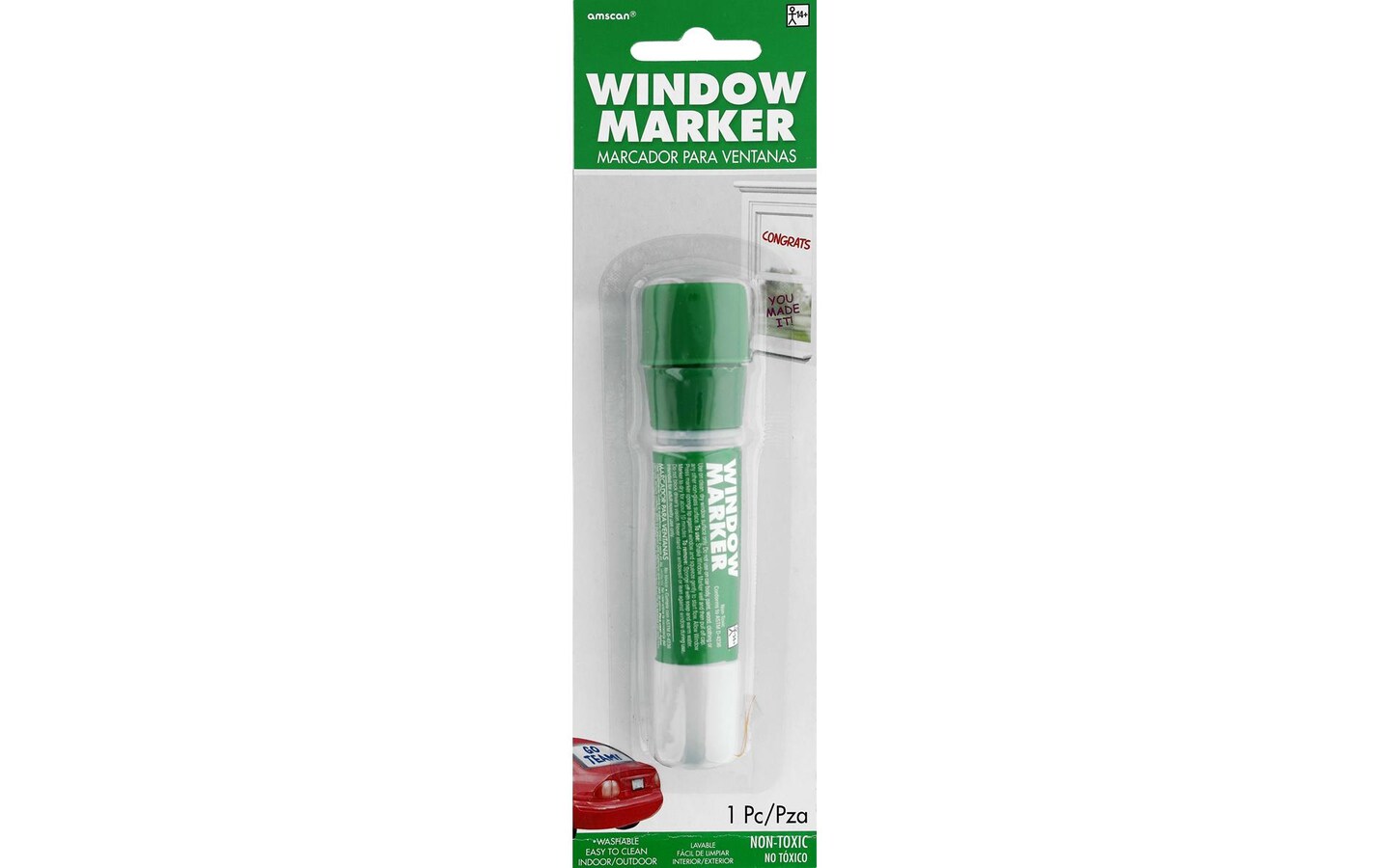 Window Marker Green 1pc