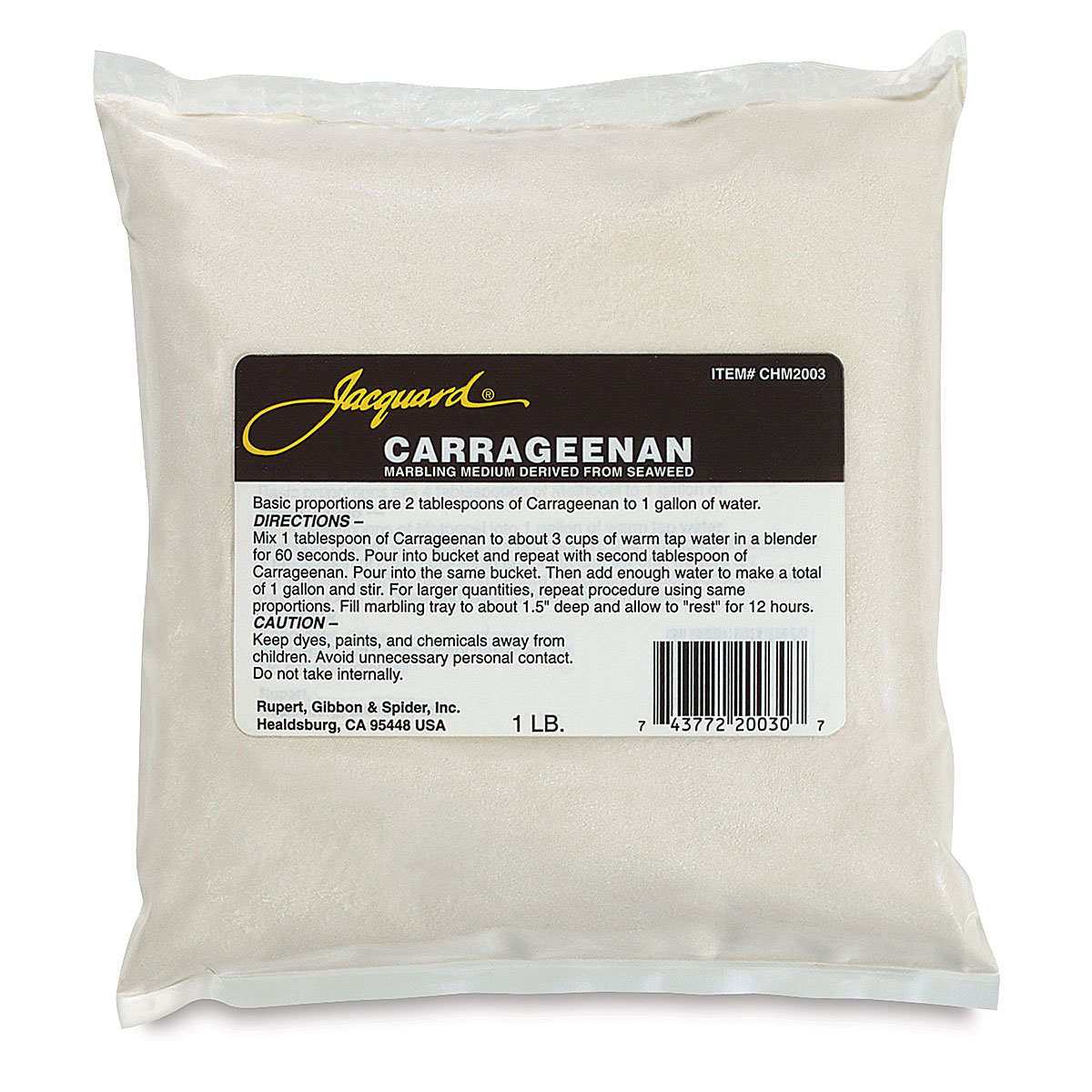 Jacquard Carrageenan - 1 lb