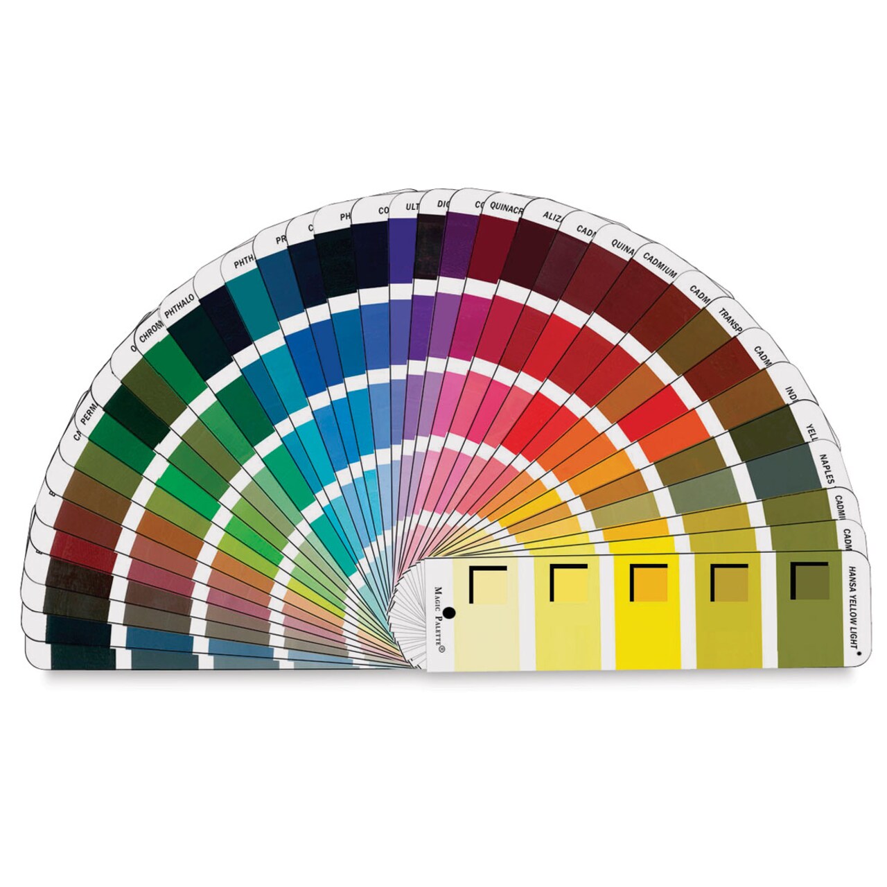 Magic Palette Color Matching Guide - 36 Colors | Michaels