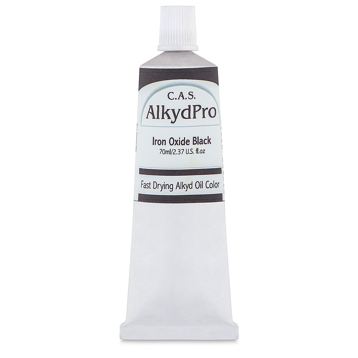 CAS AlkydPro FastDrying Alkyd Oil Color Iron Oxide Black, 70 ml tube