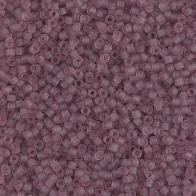 Miyuki Delica Bead 11/0 - DB0765 - Matte Transparent Smoky Amethyst
