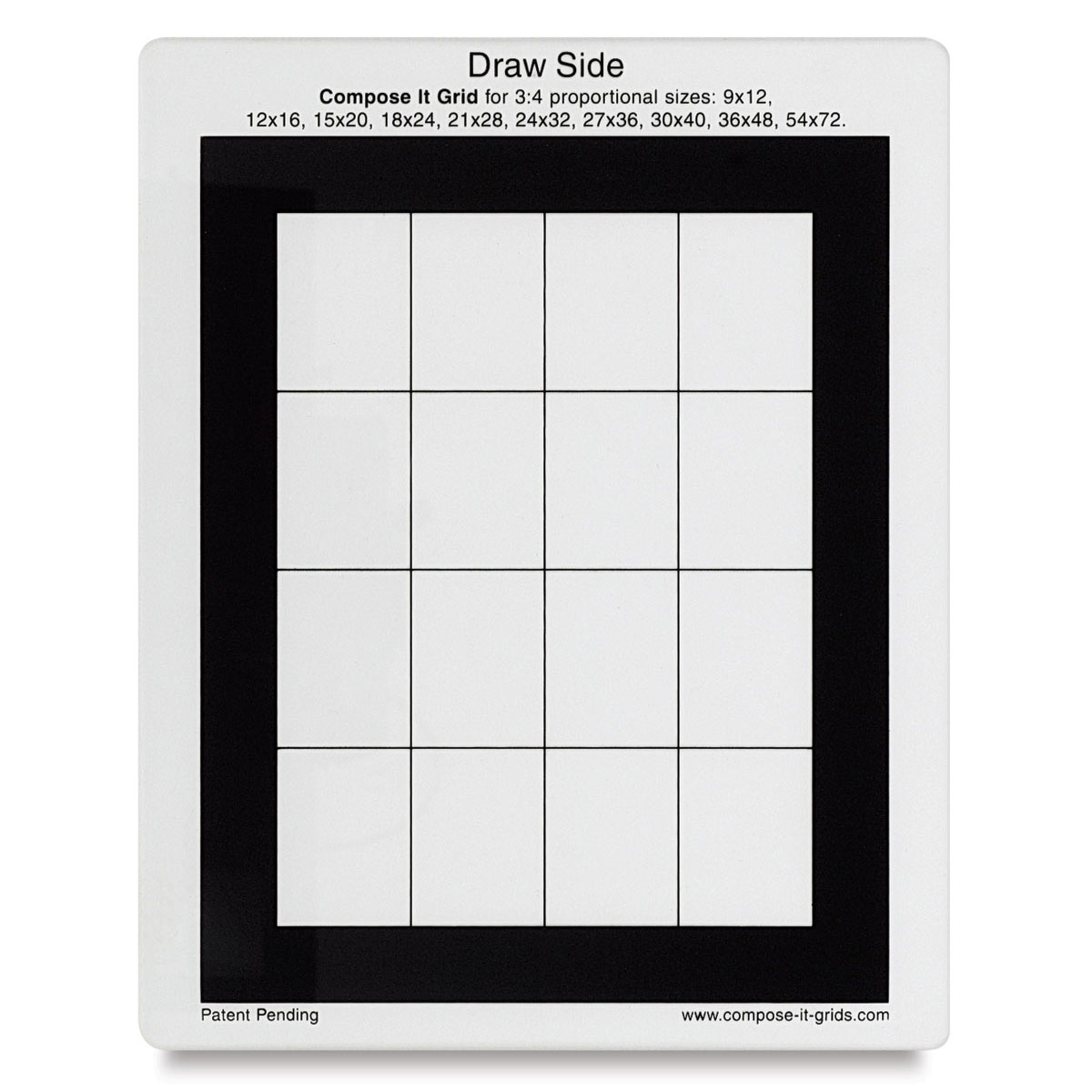 Compose It Grid - 8&#x22; x 10&#x22;, Single Grid, 3:4