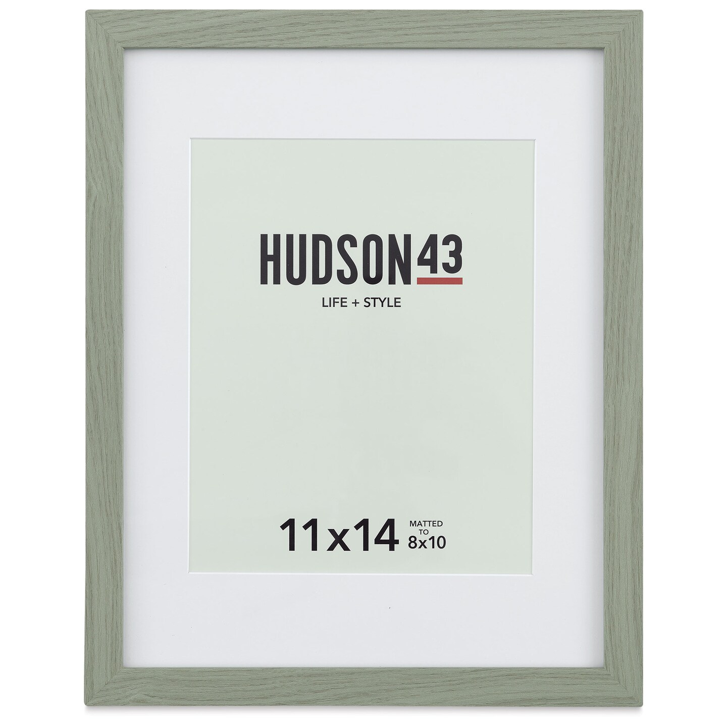 Hudson 43 Gallery Frame - Gray, 11&#x22; x 14&#x22;