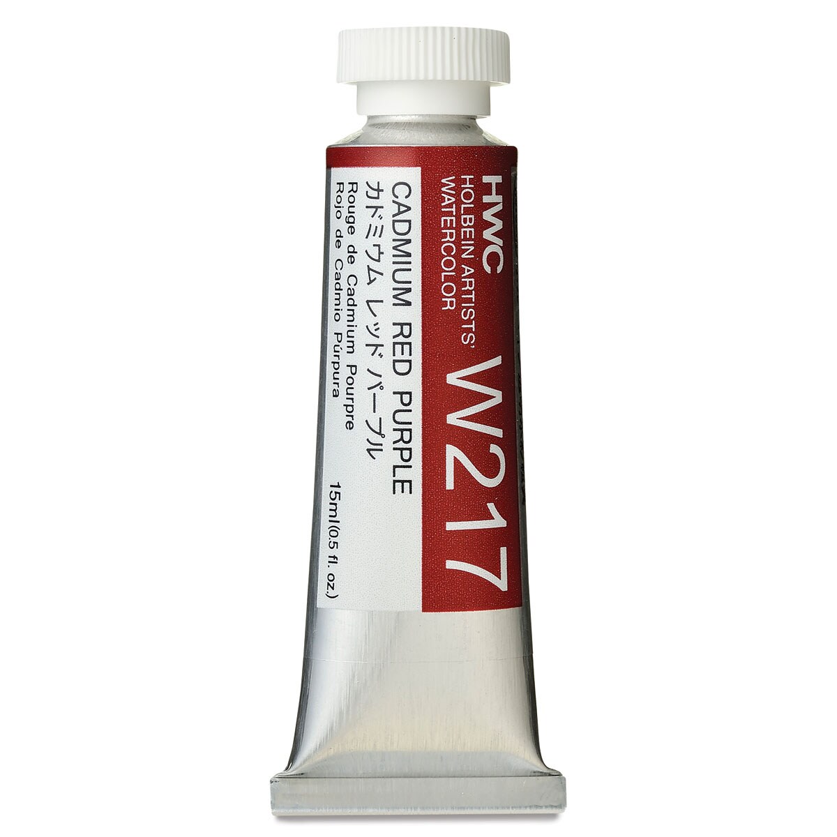 Holbein Artists&#x27; Watercolor - Cadmium Red Purple, 15 ml tube