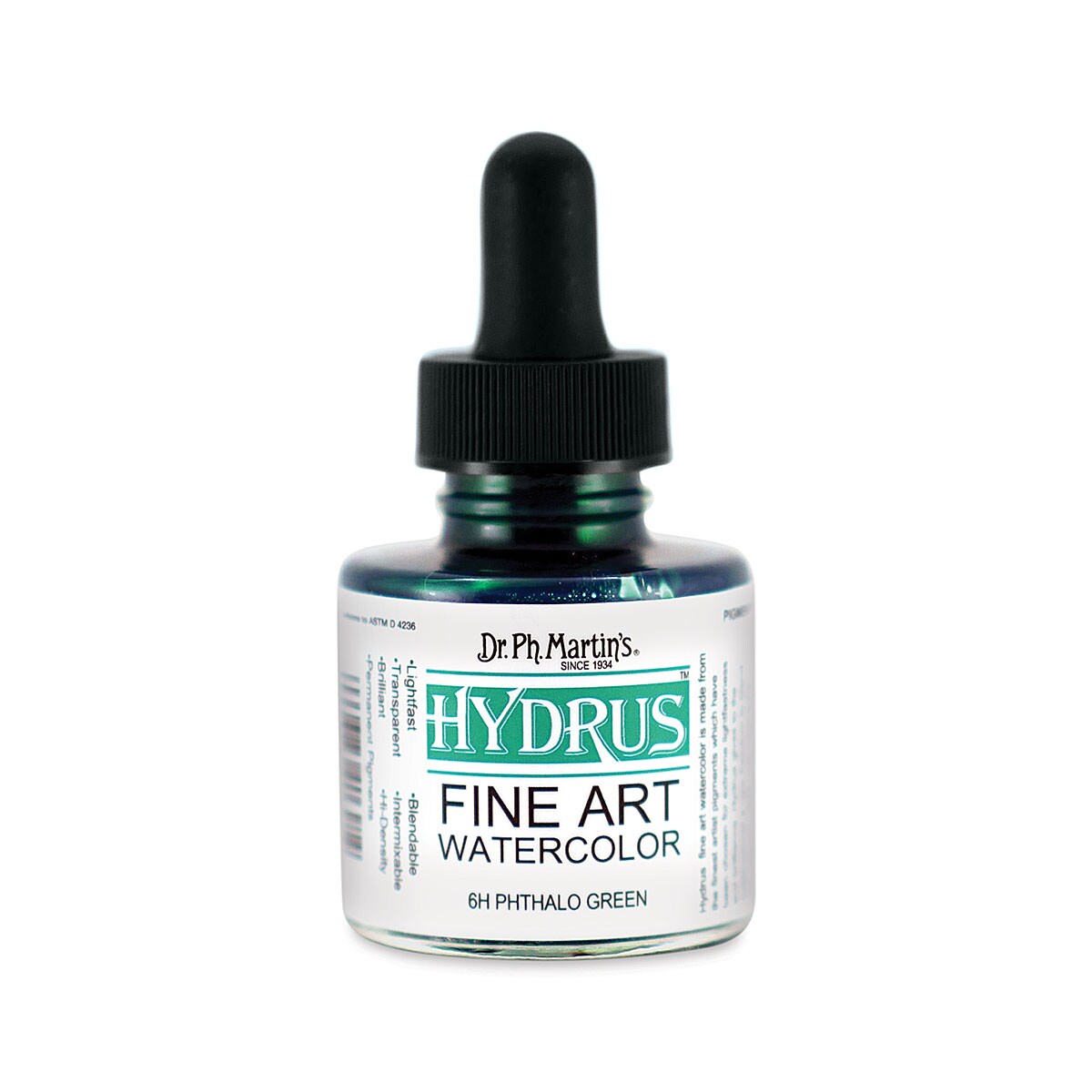 (未使用･未開封品)　Dr. Ph. Martin's Hydrus Fine Art Watercolor 1.0 oz Phthalo Green (6H) 7z28pnb Amazon.com: Dr. Ph. Martin's Hydrus Fine Art Watercolor (6H
