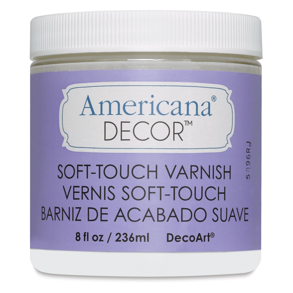 DecoArt Americana Decor Varnish - Soft Touch, 8 oz jar