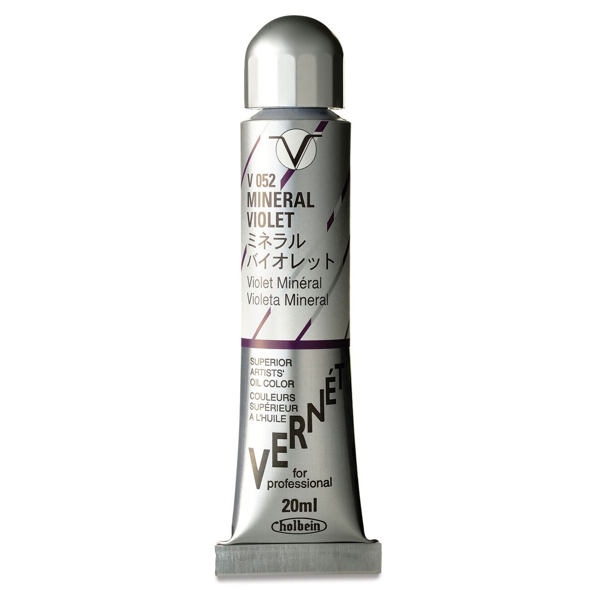 Holbein Vern&#xE9;t Superior Artists&#x27; Oil Color - Mineral Violet, 20 ml tube
