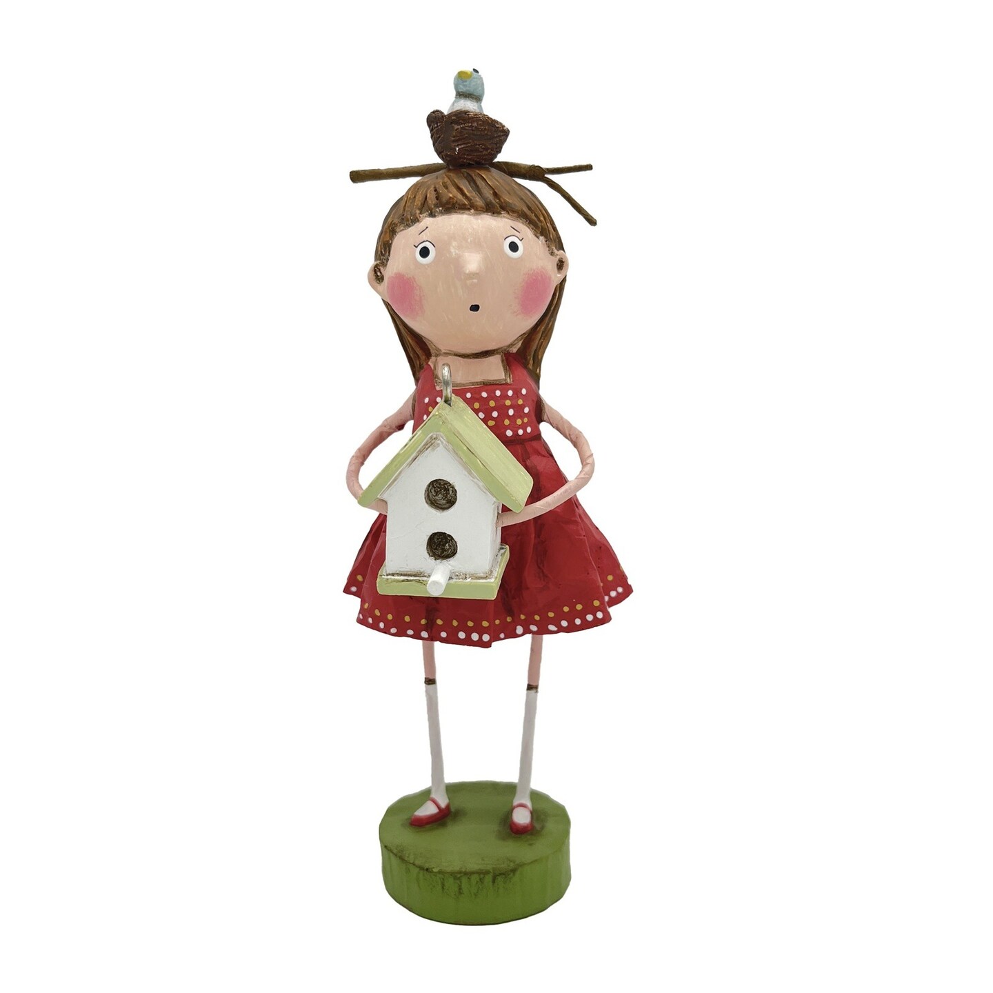 Lori Mitchell Spring Collection: Birdy&#x27;s House Figurine