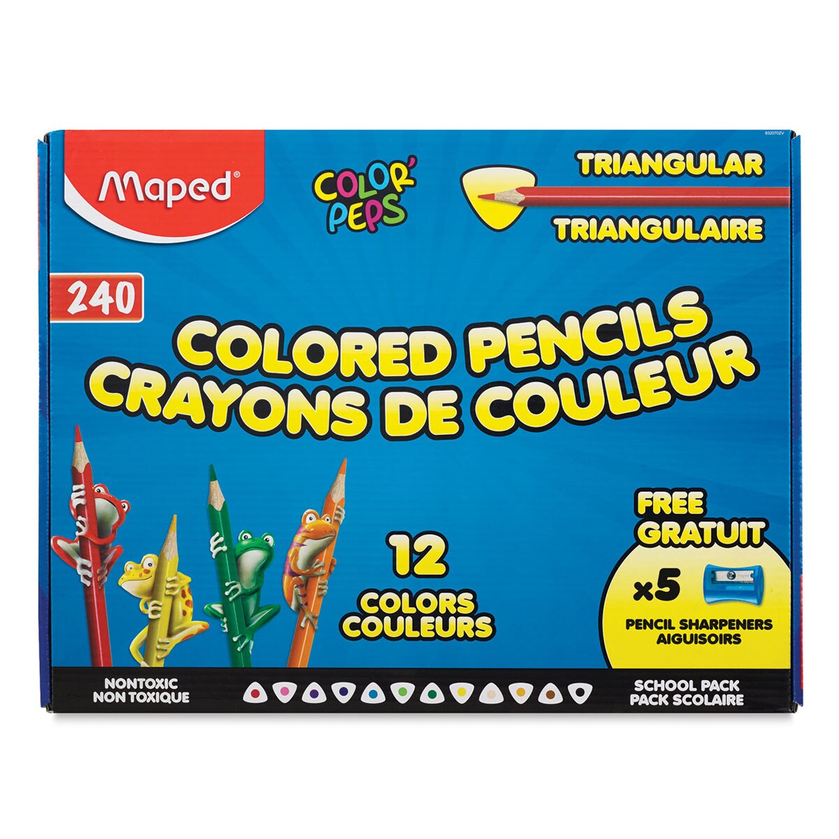 Maped Color&#x27;Peps Colored Pencils - Class Pack of 240