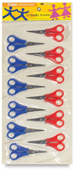 Snippy Scissors - Class Pack of 12, Pointed