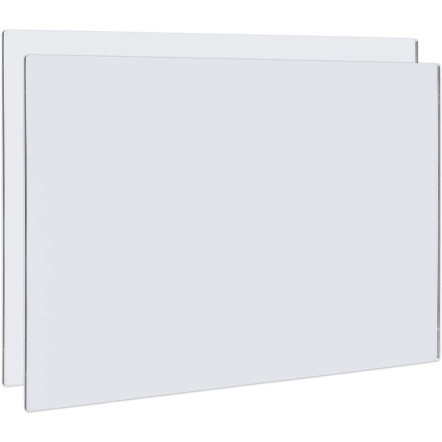 Acrylic Mirror Sheets, Shatter Resistant (3mm, 6 x 4 in, 5 Pack)