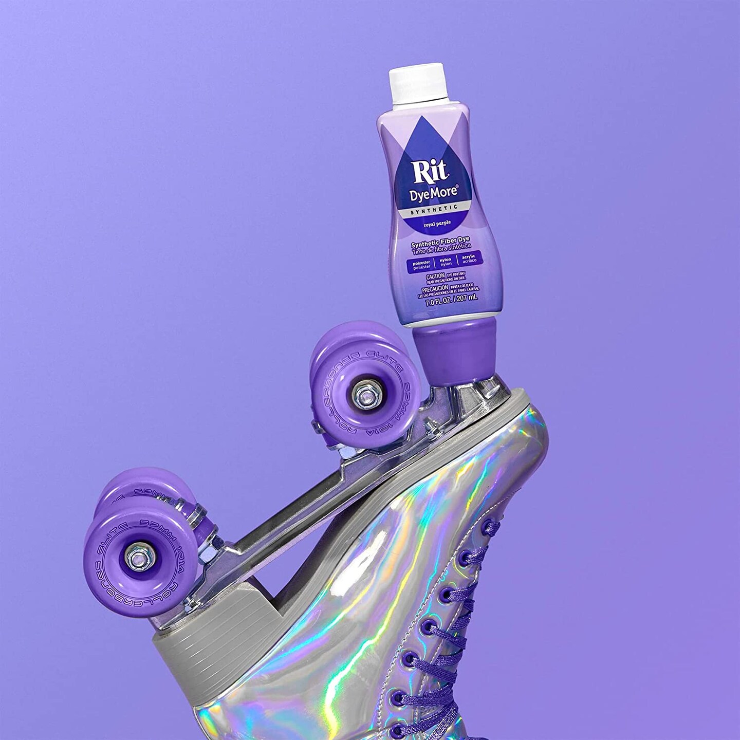 Synthetic Rit Dye More Liquid Fabric Dye Royal Purple, Pixiss Rit Dye Accessories Kit