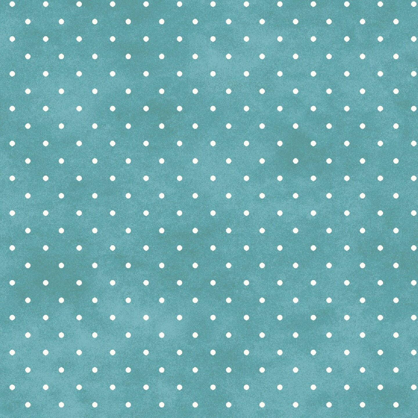 Beautiful Basics Classic Dots on Aqua Haze by Mayood Studios Cotton Fabric BTY