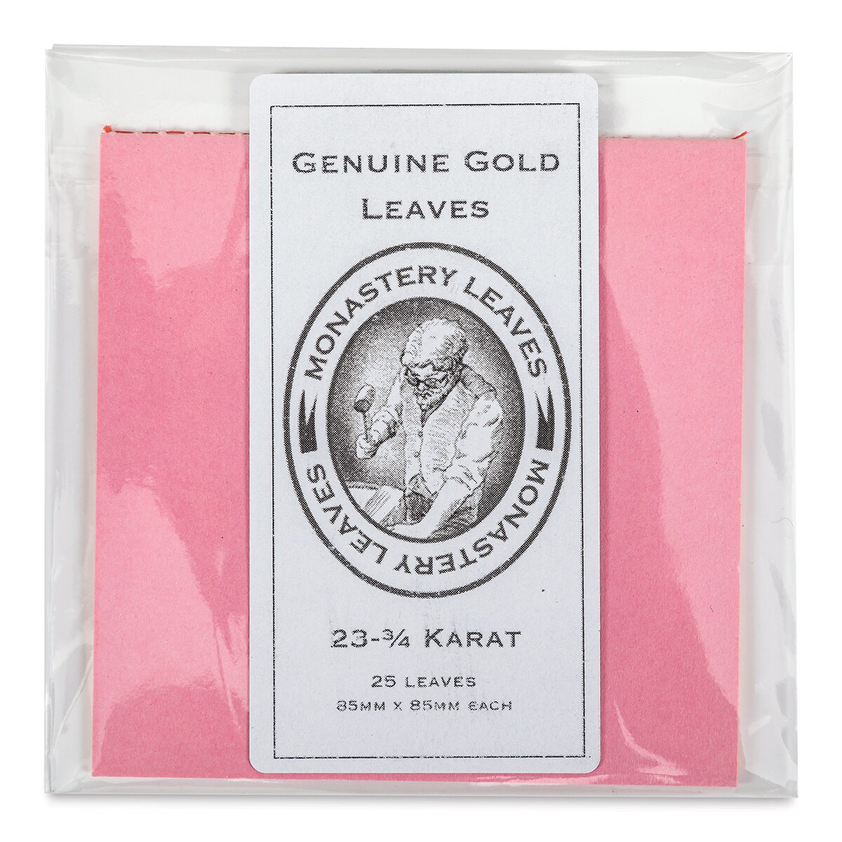 Monastery Gold Leaf - Yellow Gold, 22K, 25 Sheets