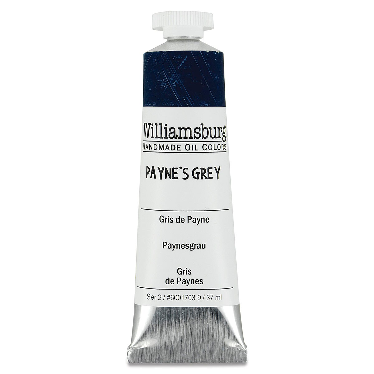 Williamsburg Handmade Oil Paint - Payne&#x27;s Gray, 37 ml tube