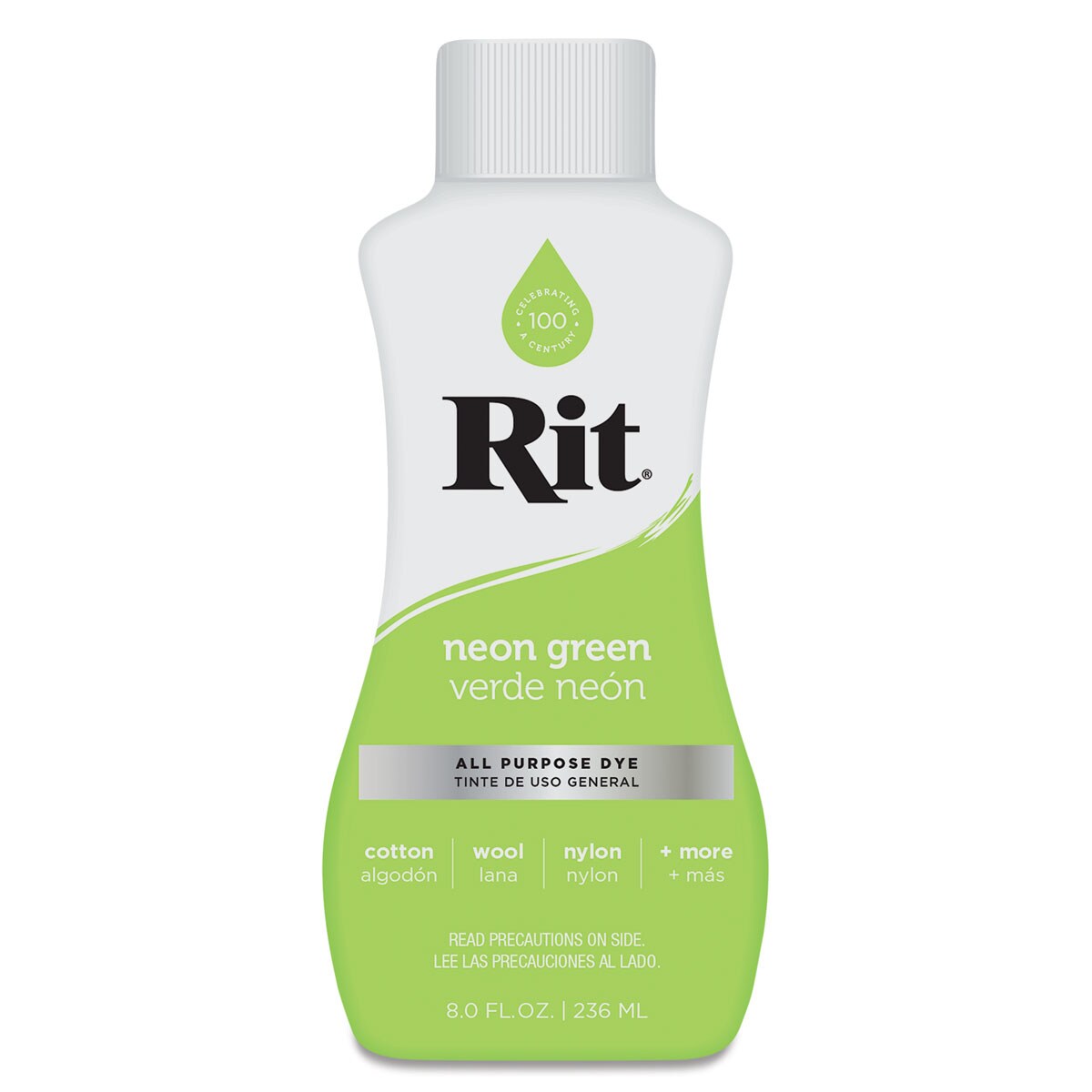 Rit Liquid Dye - Neon Green, 8 oz