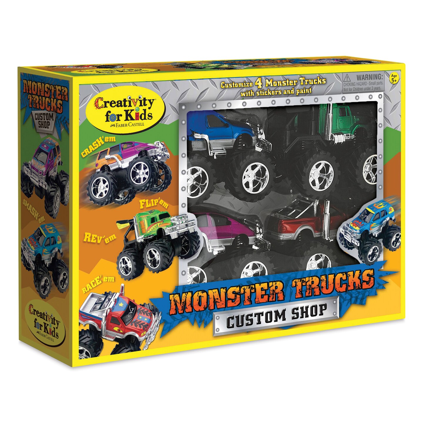 Creativity for Kids Monster Trucks Custom Shop Kit