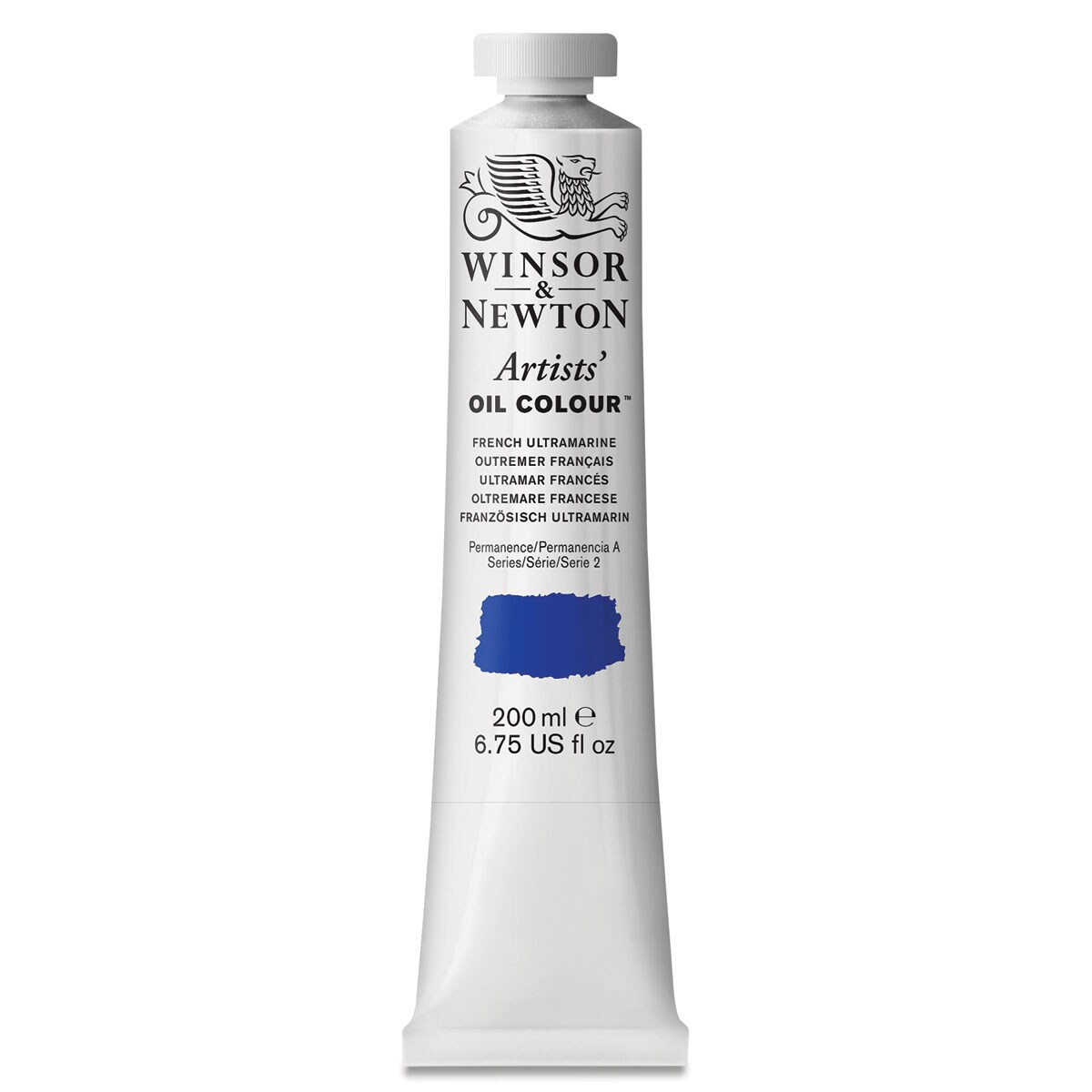 Winsor & Newton Artists' Oil Color - French Ultramarine, 200 ml tube
