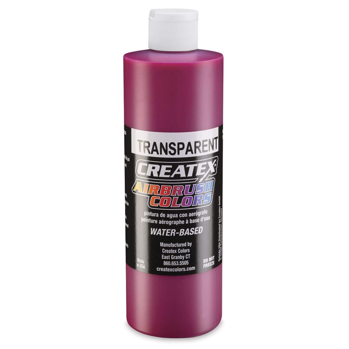 Createx Airbrush Color - 16 oz, Transparent Fuchsia