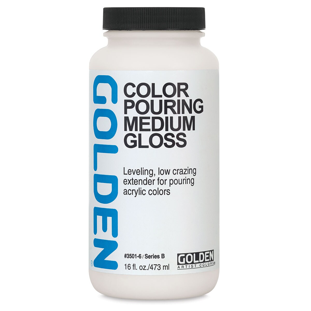 Golden Color Pouring Medium - Gloss