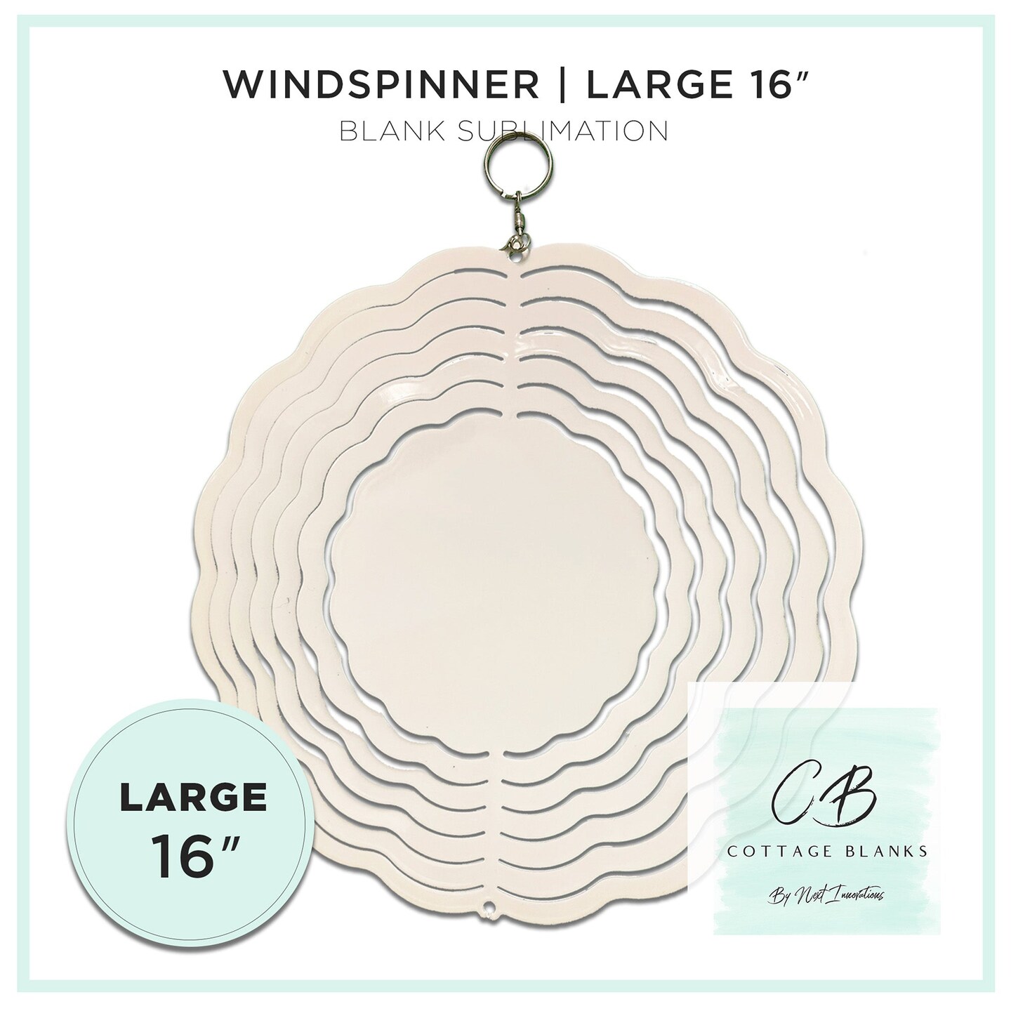 16 Inch Wind Spinner Sublimation Blank 3 Pack Michaels