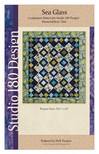 SEA GLASS by Deb Tucker, Studio 180 Designs, 54x63