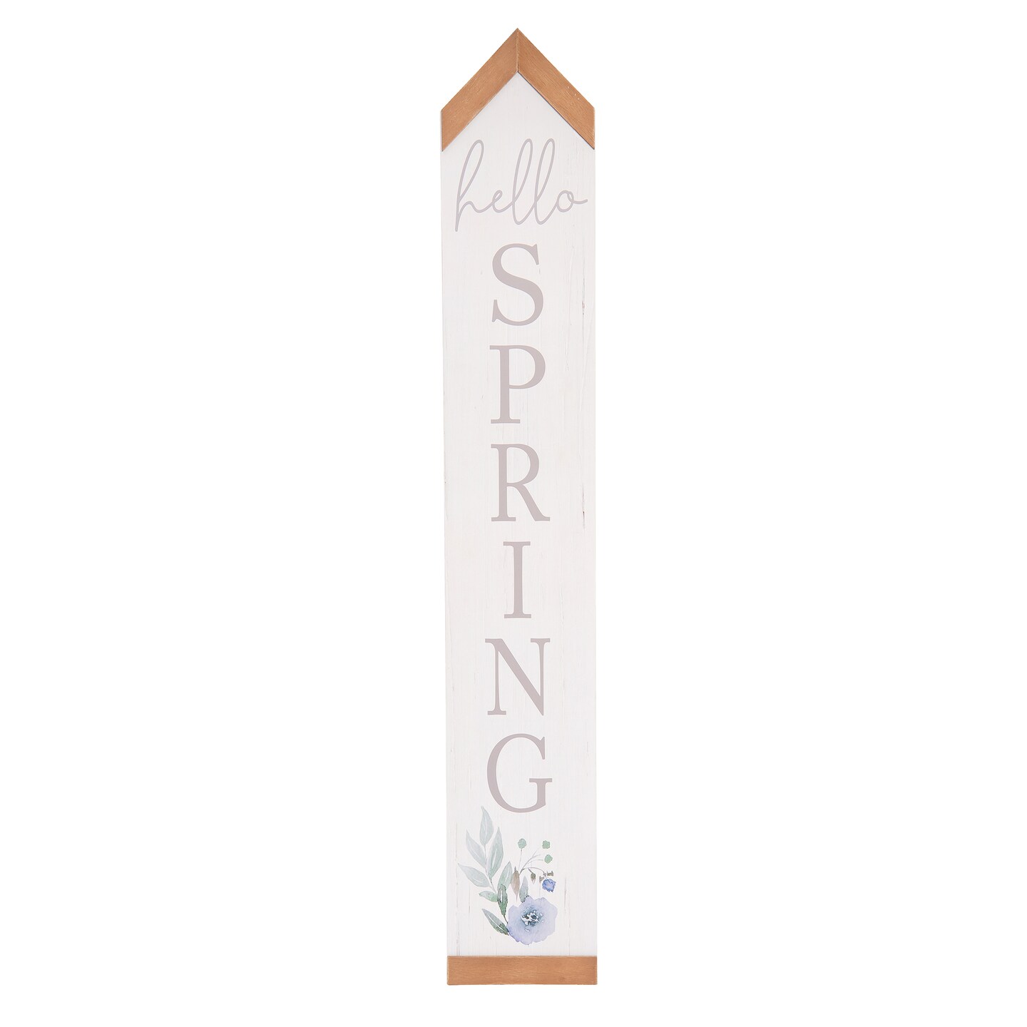 Reversible Porch Sign 5.9 x 0.7 x 37.09 Inches.