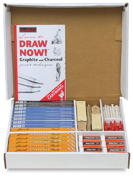 General's Drawing Kit SketchMate Graphite/Charcoal