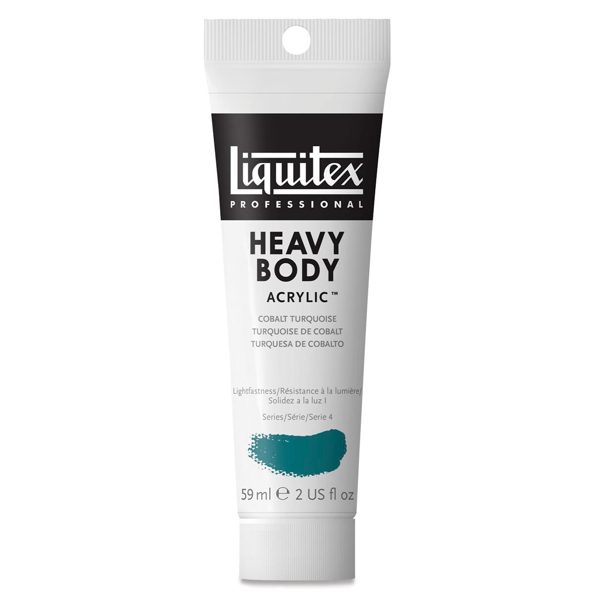 Liquitex Heavy Body Artist Acrylics - Cobalt Turquoise, 2 oz Tube