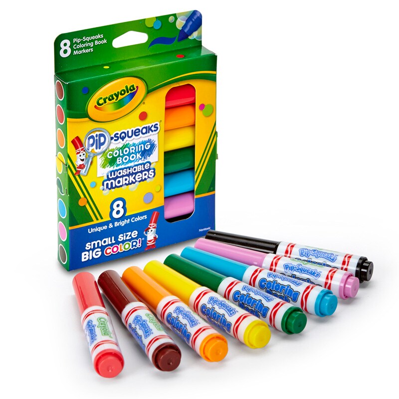 Coloring book discount and markers