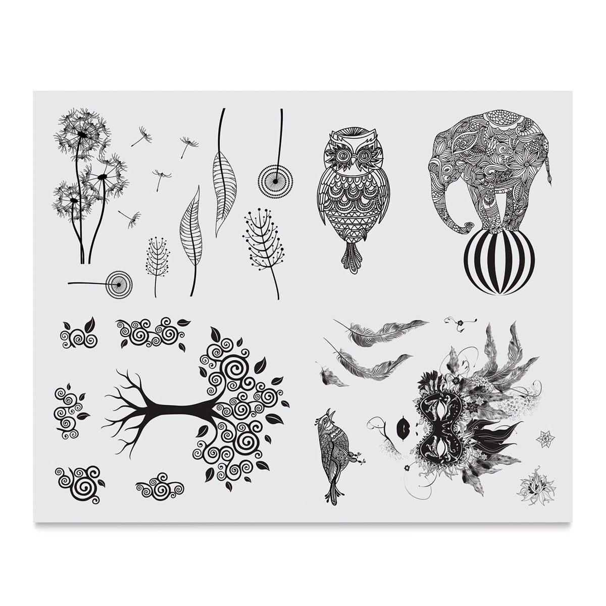 Mayco Designer Silkscreens - Stylized, Count: 1, Model: DSS0116 | Michaels