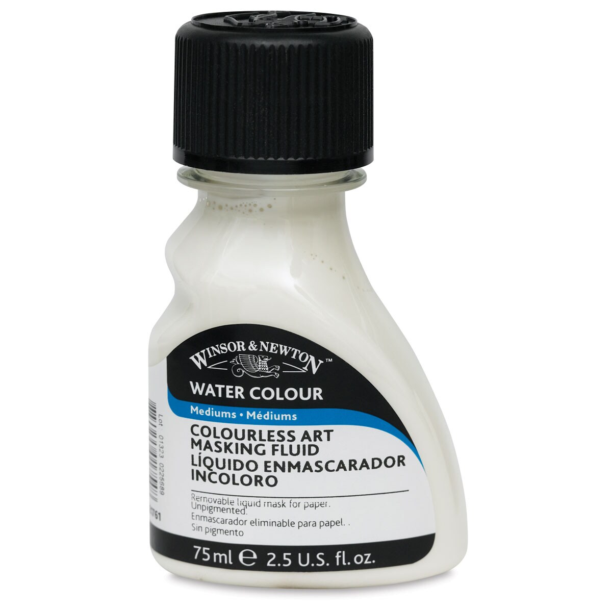 Winsor &#x26; Newton Watercolor Mediums - Colorless Art Masking Fluid, 75 ml bottle