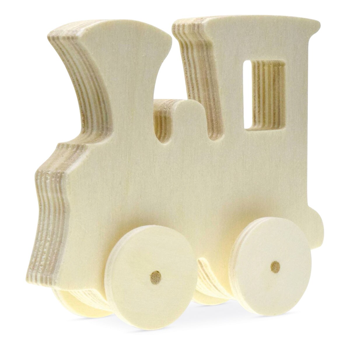 Craft Medley 3D Wood Shape - Train, 5&#x22;