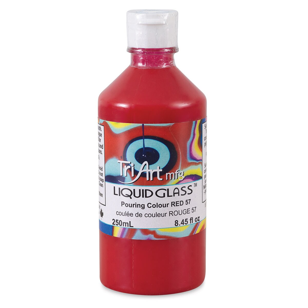 Tri-Art Liquid Glass Acrylic Pouring Color - Red, 250 ml