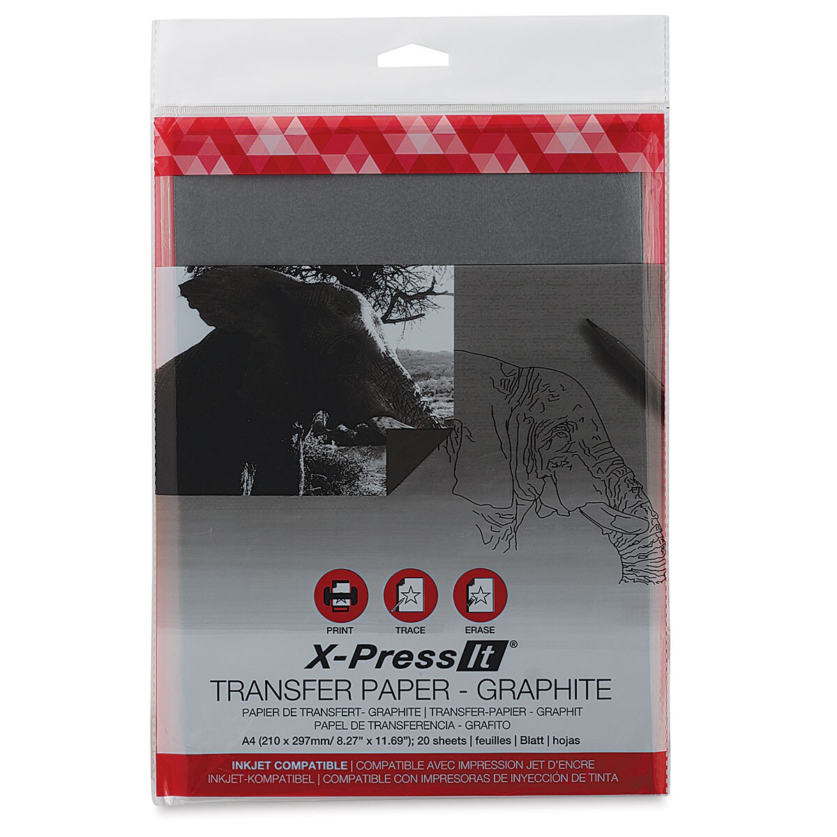 X-Press It Transfer Paper - Graphite, 20 Sheets