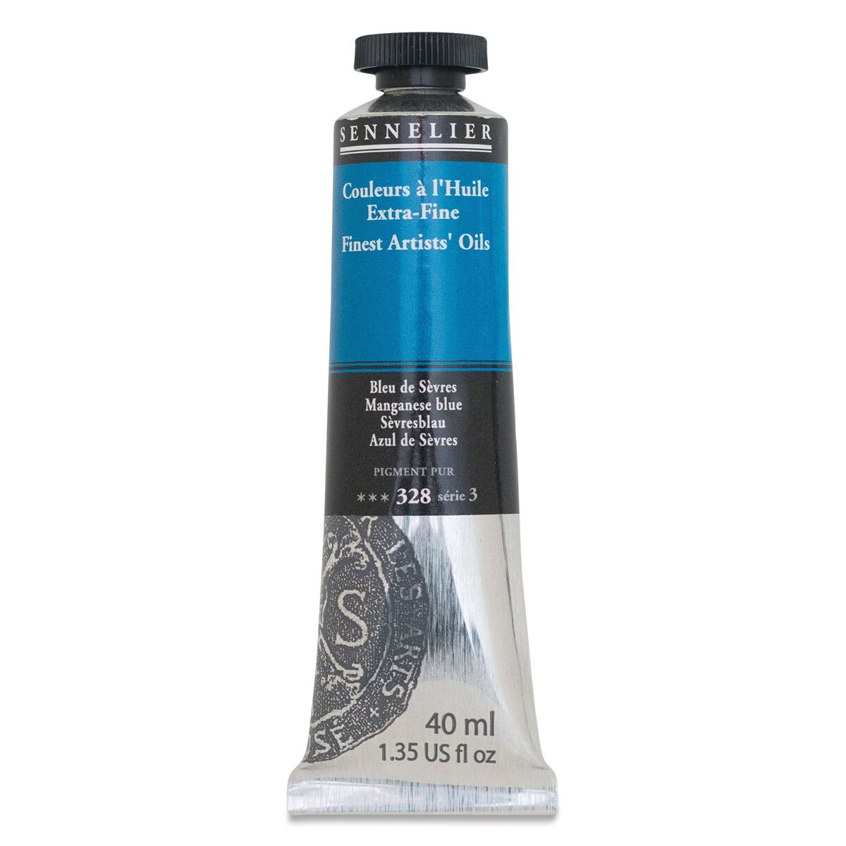 Sennelier Artists&#x27; Extra Fine Oil Paint - Manganese Blue, 40 ml tube