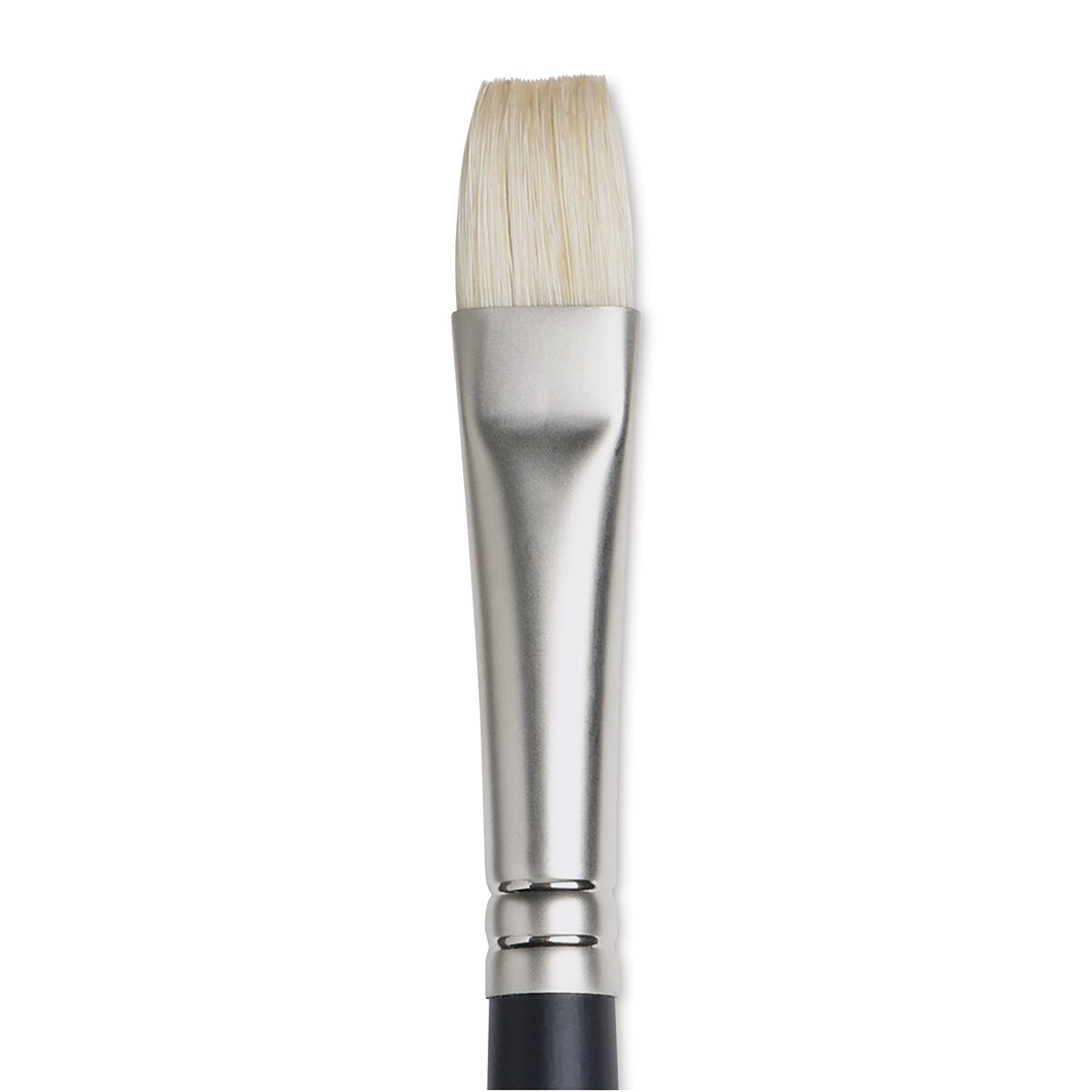 Winsor &#x26; Newton Artists&#x27; Oil Brush - Bright, Long Handle, Size 8