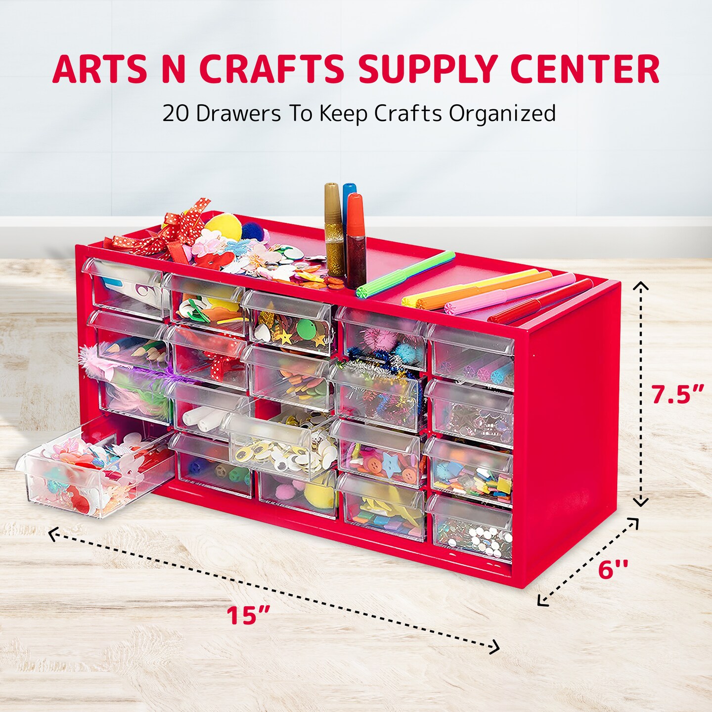 20 Kids Arts and Crafts Stations - Free Plans