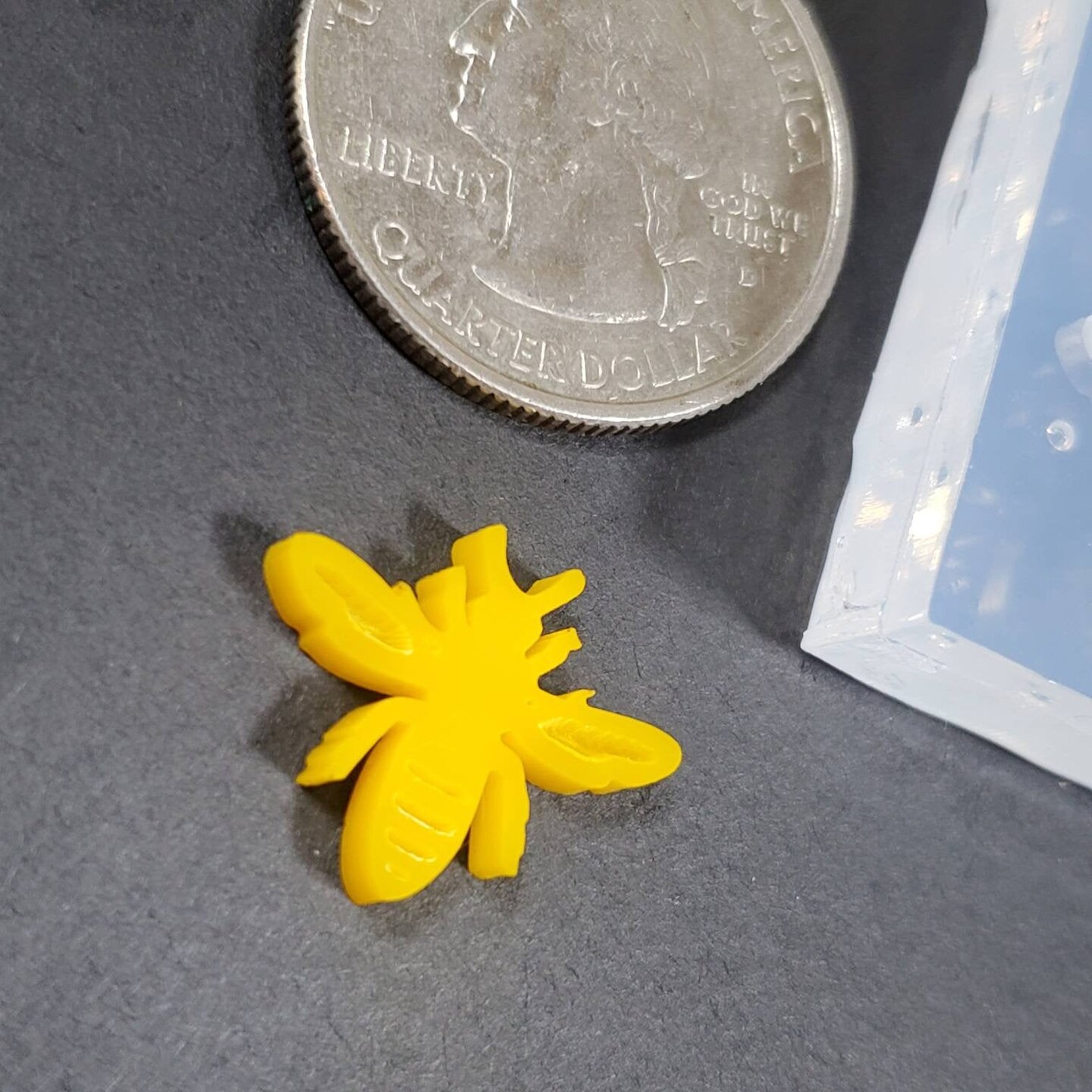 Honey Bee Stud Earring Silicone Mold(A11)