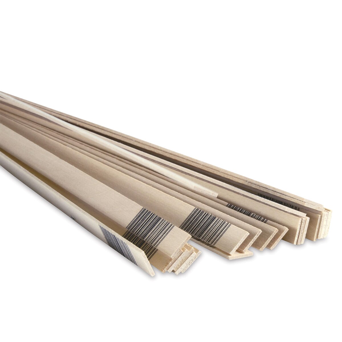 Midwest Products Basswood Strips - 24 Pieces, 1/16&#x22; x 1/2&#x22; x 24&#x22;