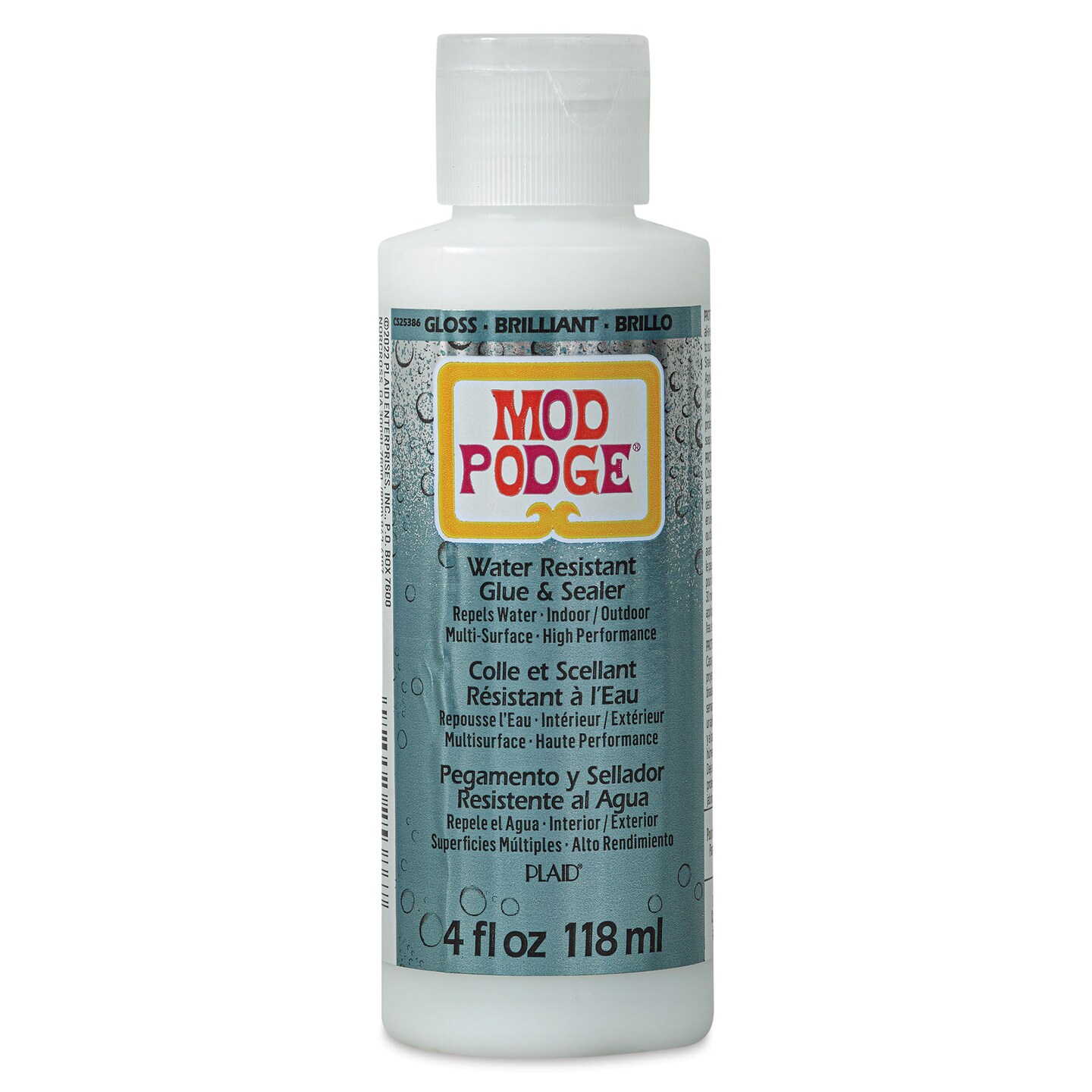 Plaid Mod Podge Water Resistant Glue and Sealer - 4 oz, Bottle
