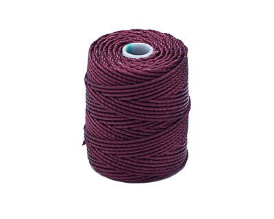 C-Lon Tex 400 Heavy Weight Bead Cord, Eggplant - 1.0mm, 36 Yard Spool