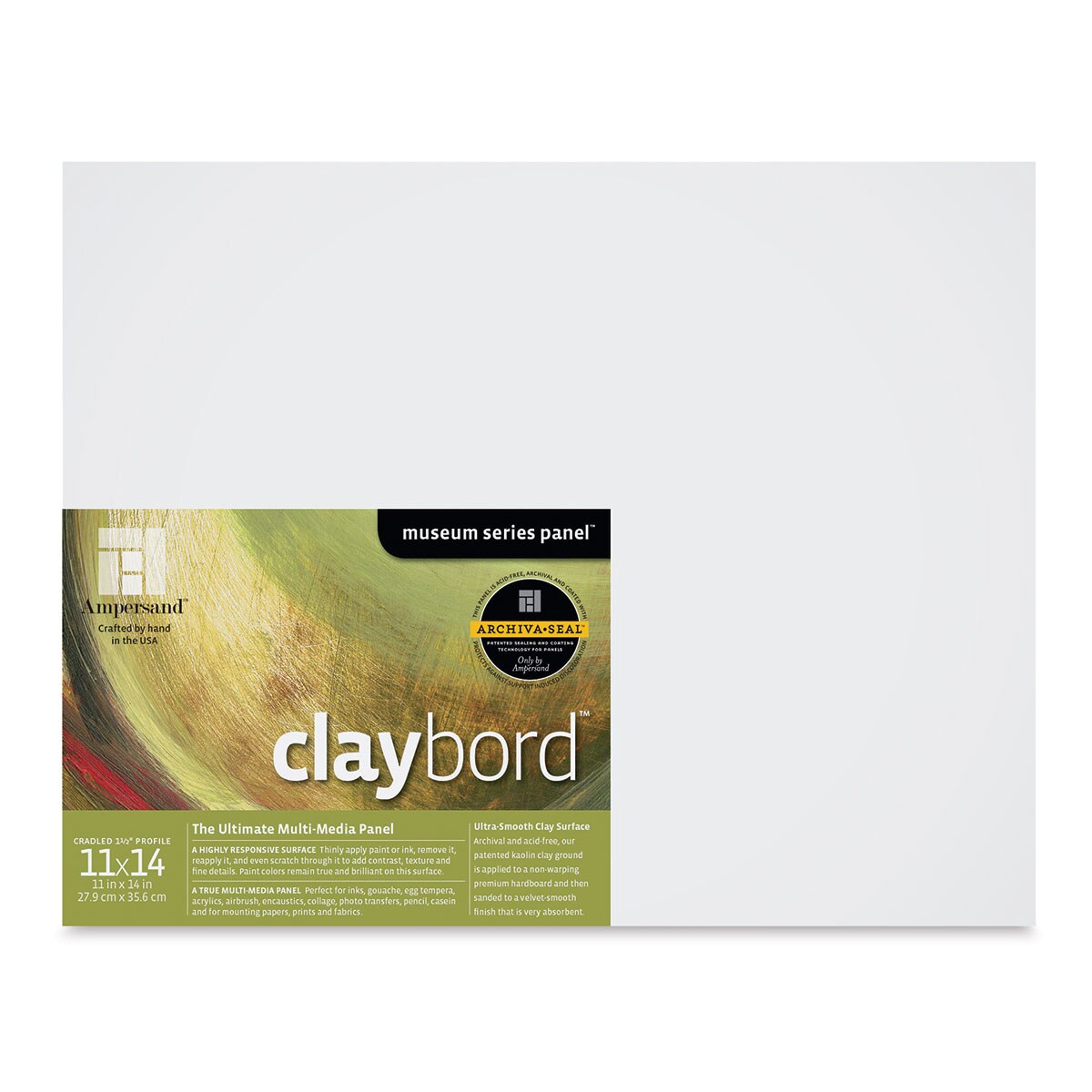 Ampersand Claybord 11" x 14", 11/2" Cradled Michaels