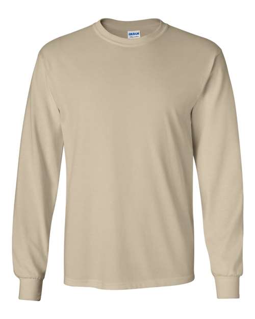Gildan® Ultra Cotton Long Sleeve T-Shirt, Men's Adult T-Shirt