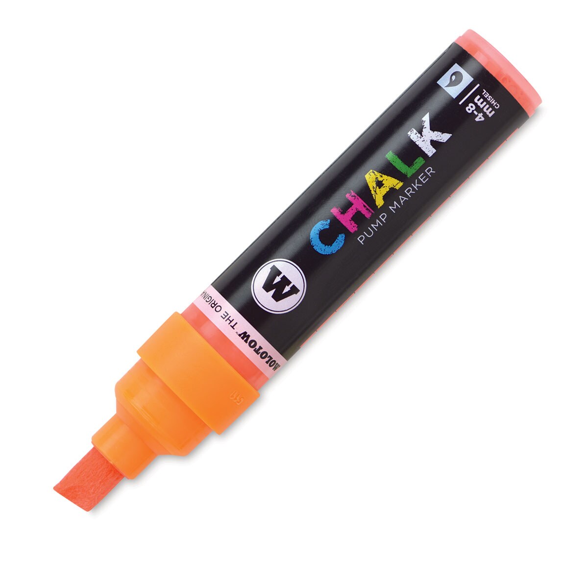 Molotow Chalk Marker - Neon Orange, 4-8 mm