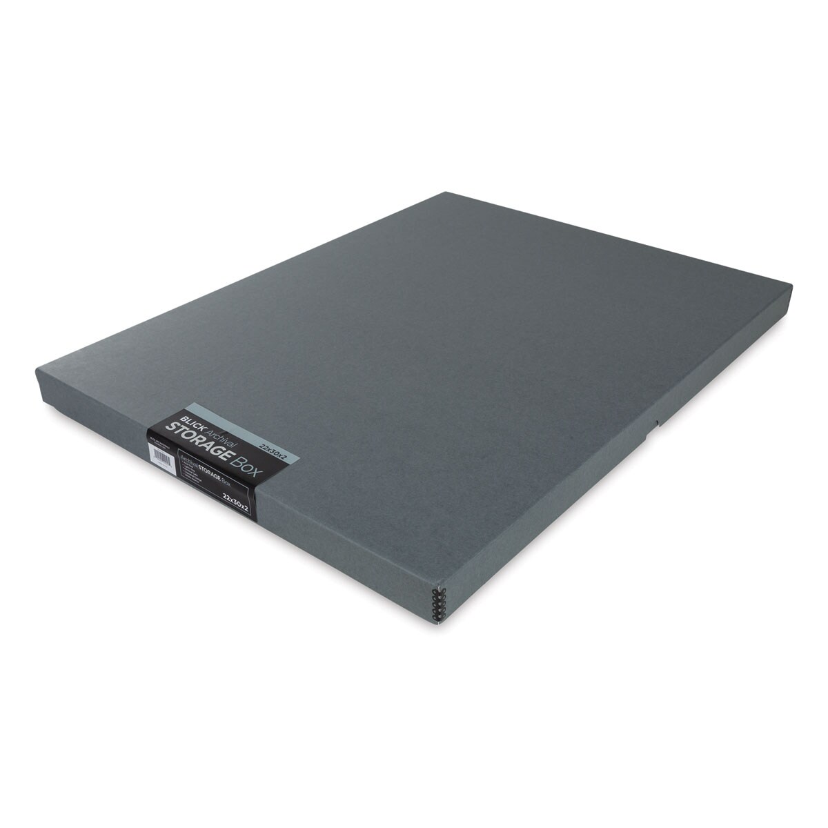 Blick Archival Storage Box - 22&#x22; x 30&#x22; x 2&#x22;, Gray