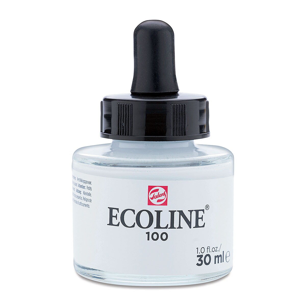 Ecoline Liquid Watercolor with Dropper - White, 30 ml jar